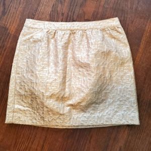 Petite Shimmer Mini Skirt